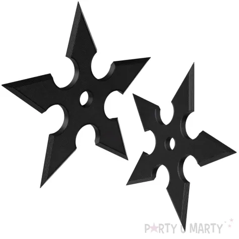 xx shuriken ninja czarny