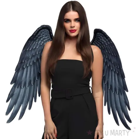 xx skrzydla archaniola czarne 95 x 75 cm