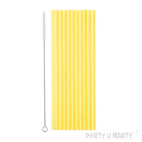 xx slomki plastikowe 23 cm zolty 1 op 12 szt