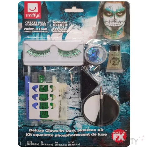 xx smiffys make up fx deluxe gid skeleton kit