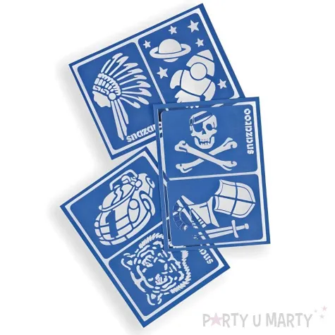 xx sn szablony 6 szt chlopcy 1198011