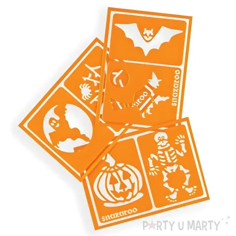 xx sn szablony 6szt halloween 1198013