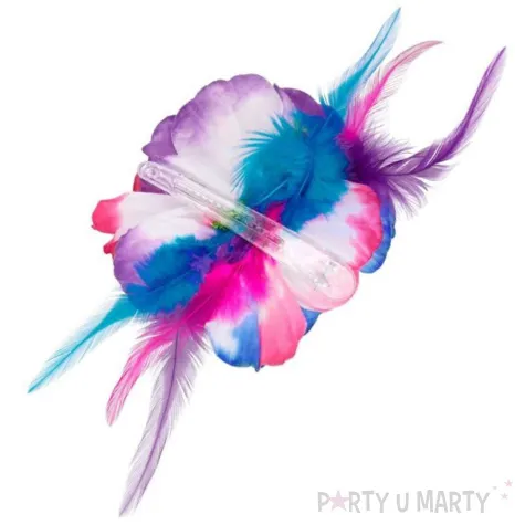 xx spinka hawajska kolorowe kwiaty 1 szt