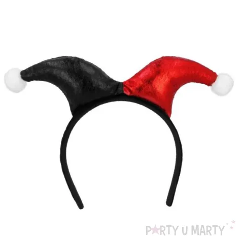 xx stai zestaw harlequin tiara i maska na oczy