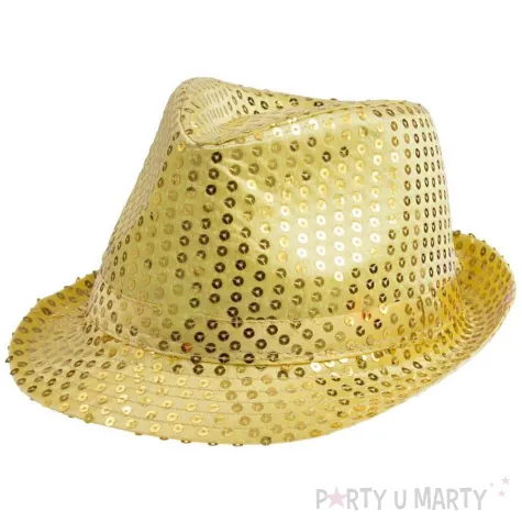 xx stak kapelusz zloty cekin