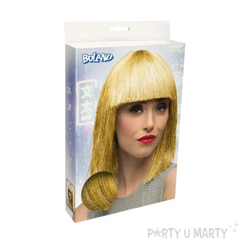 xx stap peruka zlota z grzywka