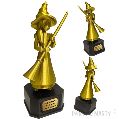xx statuetka najlepszy kostium hallowen czarownica