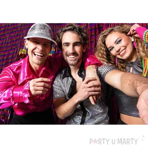 xx stdo koszula disco diamond srebrna m