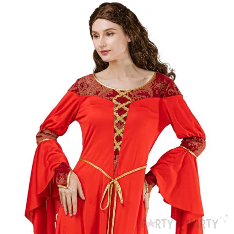 xx stdo stroj dla doroslych czerwona ksiezniczka sukienka rozm m