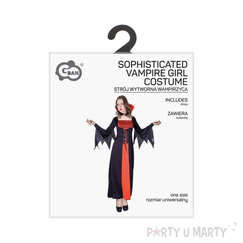xx stdo stroj dla doroslych wytworna wampirzyca sukienka rozm uniw