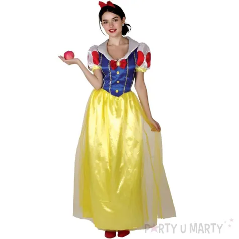 xx stdo zestaw dla dorosllch balowa krolewna sniezka sukienka opaska rozm m