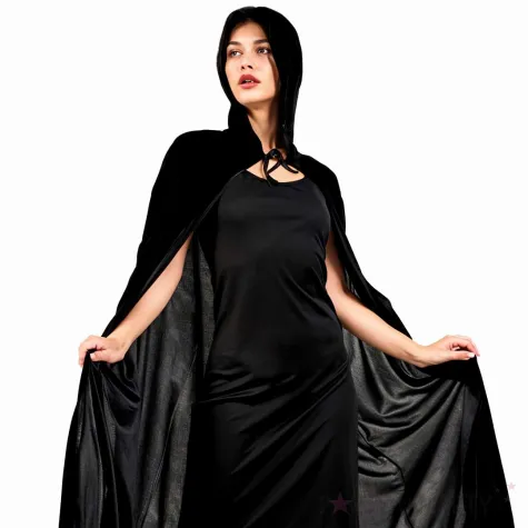 xx stdo zestaw dla doroslych czarna dama sukienka peleryna rozm uniw