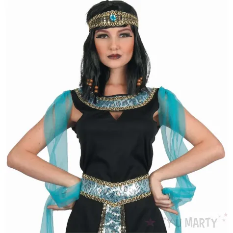 xx stdo zestaw dla doroslych egipska krolowa sukienka opaska pasek rozm s