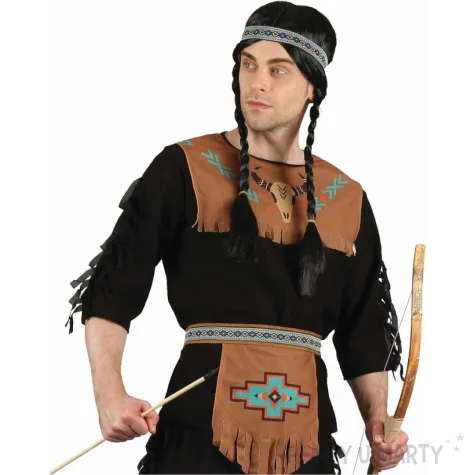 xx stdo zestaw dla doroslych indianin opaska pasek bluzka spodnie rozm 56