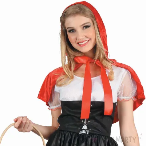 xx stdo zestaw dla doroslych niegrzeczny czerwony kapturek sukienka peleryna z kapturem rozm