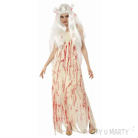 xx stdo zestaw dla doroslych upiorna panna mloda sukienka nakrycie glowy rozm s