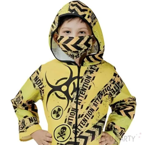 xx stdo zestaw dla dzieci kombinezon ochronny bluzka spodnie maska rozm 110 120 cm