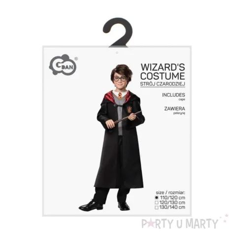 xx stdz stroj dla dzieci czarodziej peleryna rozm 130 140 cm