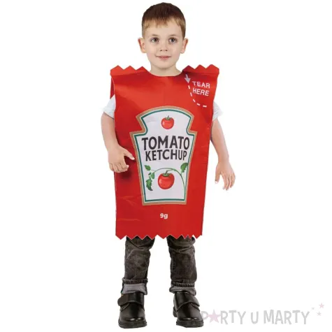 xx stdz stroj dla dzieci keczup bluzka rozm 92 104 cm