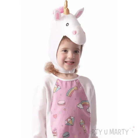 xx stdz zestaw dla dzieci jednorozec kombinezon kaptur rozm 92 104 cm