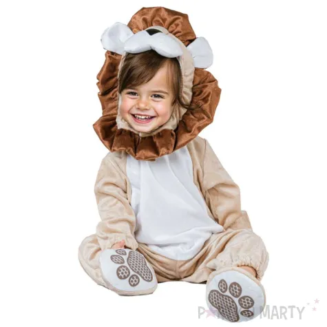 xx stdz zestaw dla dzieci maly lew kombinezon kaptur buciki rozm 92 104 cm