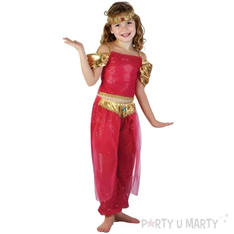 xx stdz zestaw dla dzieci tancerka brzucha spodnie bluzka opaska rozm 120 130 cm