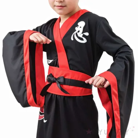 xx stdz zestaw dla dzieci wojowniczka ninja sukienka pasek rozm 110 120 cm