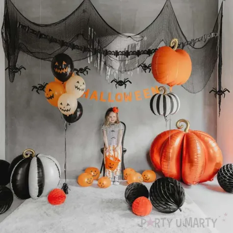 xx stojacy balon foliowy dynia 3d 58x58 cm mix