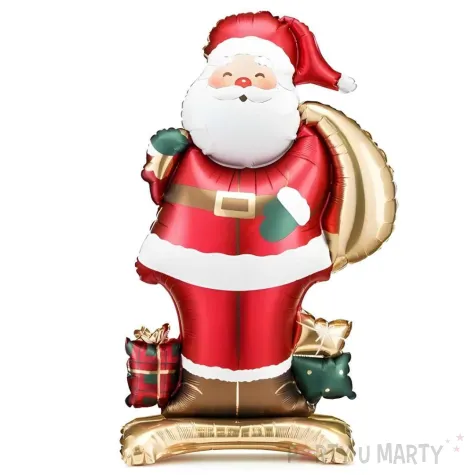 xx stojacy balon foliowy mikolaj 48 5x84 cm mix