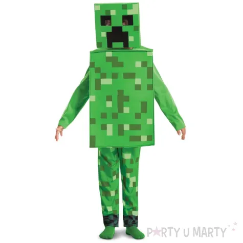 xx stroj creeper fancy minecraft licencja rozm xs 3 4 lat