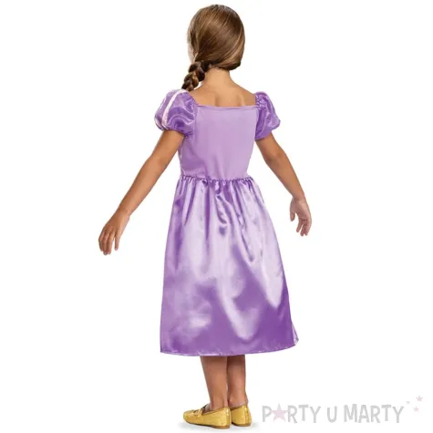 xx stroj rapunzel classic tangled princess licencja rozm m 7 8 lat