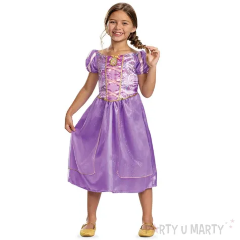 xx stroj rapunzel classic tangled princess licencja rozm s 5 6 lat