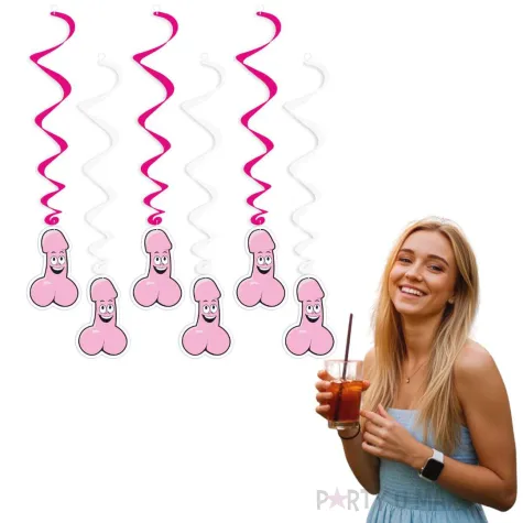 xx swiderki peniski bialo rozowe x6