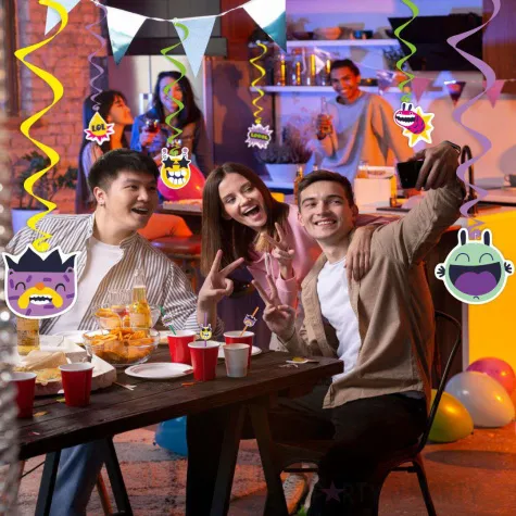 xx swiderki wiszace imprezkaaa mix 6 szt