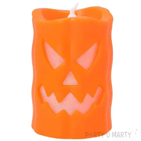 xx swieczka led dynia 10x6 cm