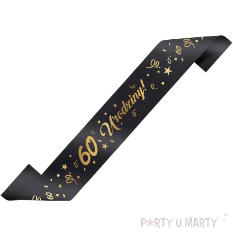 xx szarfa glamour 60 urodziny