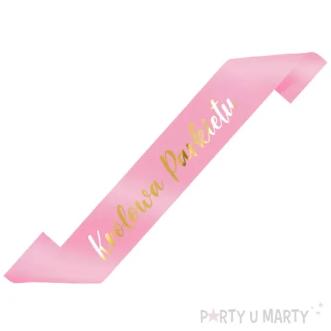 xx szarfa krolowa parkietu rozowy