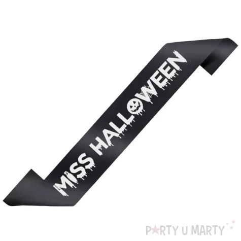 xx szarfa miss halloween czarny