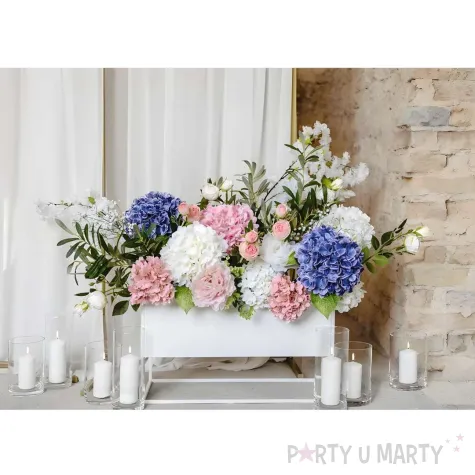 xx sztuczny kwiat piwonia 35 cm blady roz