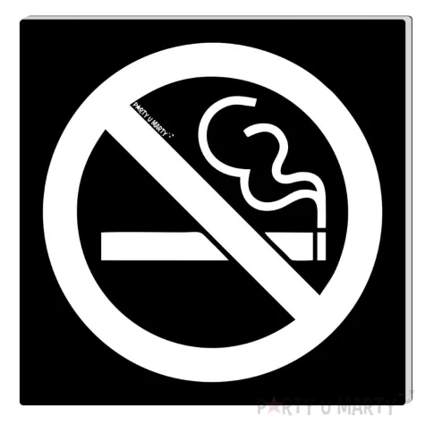 xx tabliczka informacyjna logo zakaz palenia