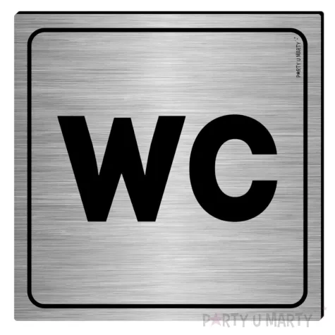 xx tabliczka informacyjna wc