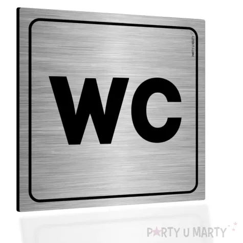 xx tabliczka informacyjna wc