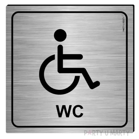 xx tabliczka informacyjna wc niepelnosprawny