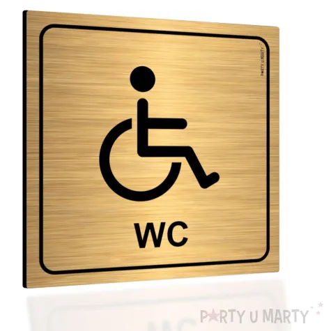 xx tabliczka informacyjna wc niepelnosprawny