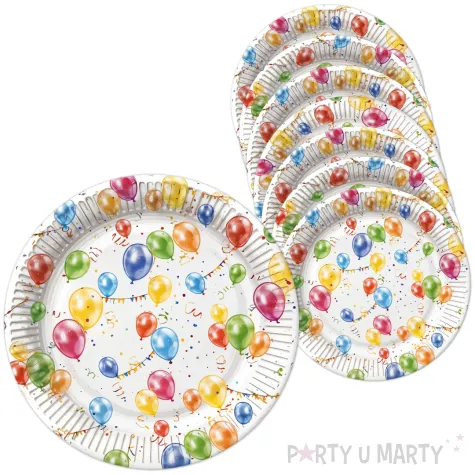 xx talerz maki 180mm 8szt baloniki