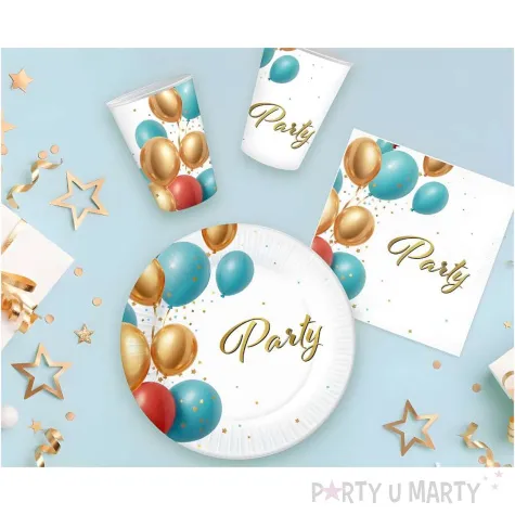 xx talerzyki pap party 18 cm 6 szt bb