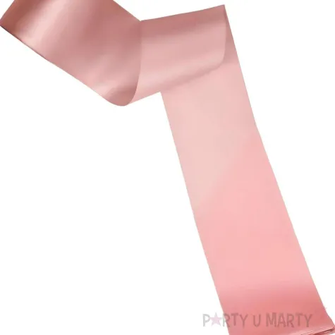 xx tasiemka satynowa brudny roz 100mm 25m