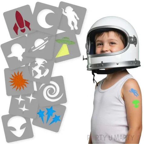 xx tatuaze brokatowe kosmos