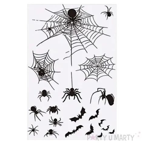 xx tatuaze halloween pajaki pajeczyna nietoperze