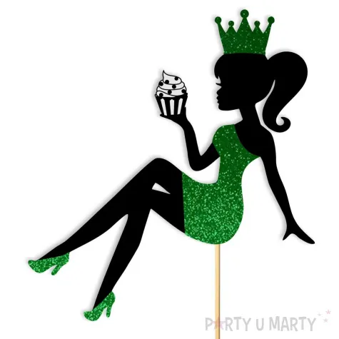 xx topper pap hot laska babeczka ziel brok